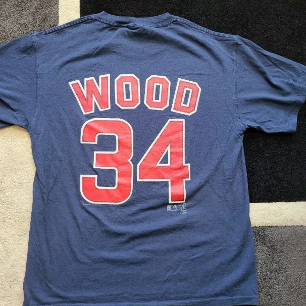Chicago Cubs Kerry Wood T Shirt Size Medium